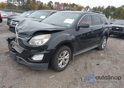 2016 Chevrolet Equinox Lt из США, поврежденный, VIN 2GNALCEK6G1117207